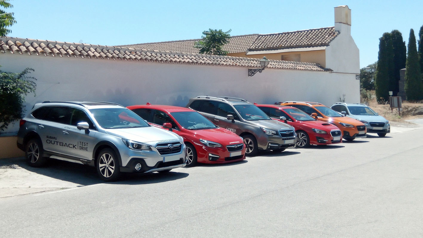 Subaru Test Drive Montes de Málaga.